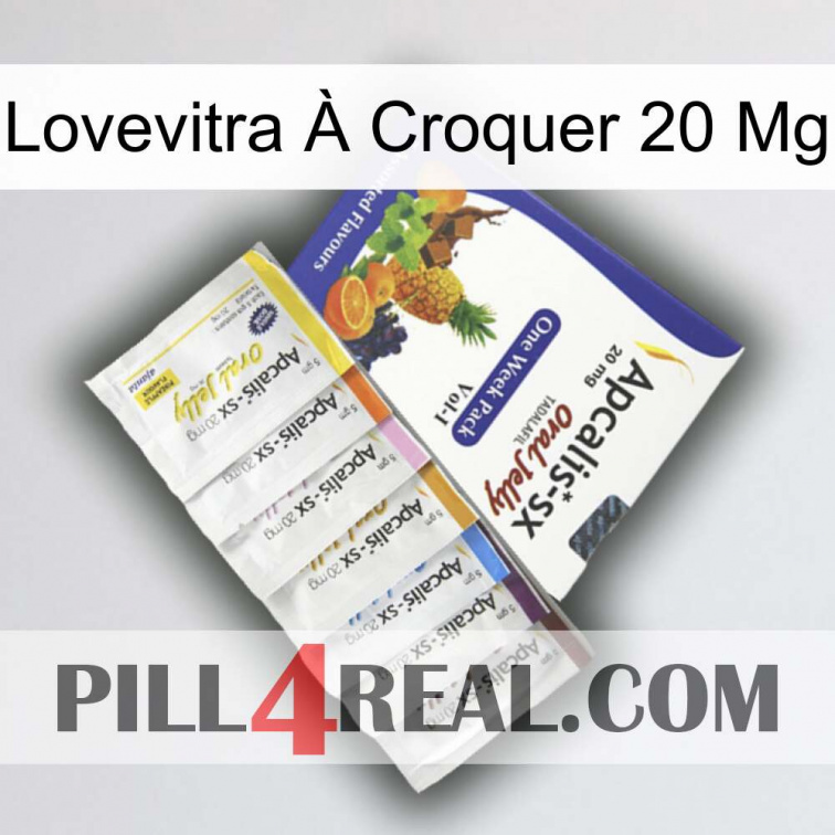 Lovevitra À Croquer 20 Mg 11